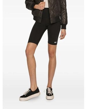 Vans Bermudas Con Detalle De Logo - Negro