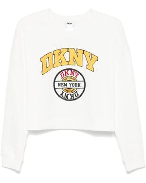 DKNY Varsity スウェットシャツ - ホワイト