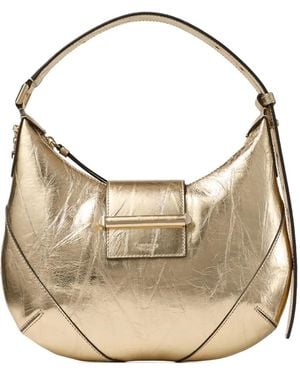 Jimmy Choo Small Bar Hobo Bag - Natural