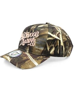 HTC Camo-Print Embroidered Baseball Cap - Metallic
