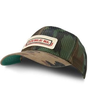 RRL Camouflage Mesh Cap - Green