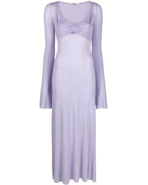 MANURI Nina Maxi Dress - Purple