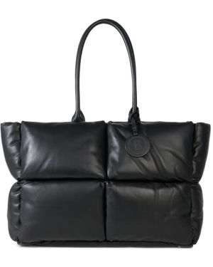 Bogner Gletsch Origin Amelie Padded-Leather Tote Bag - Black