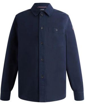 Fusalp Button-Fastening Patch-Pocket Shirt Jacket - Blue