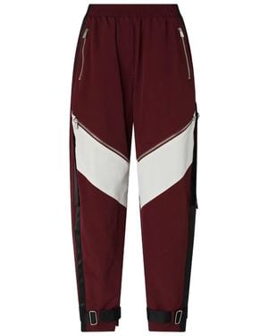 Pinko Juana Zip-Detail Track Pants - Red