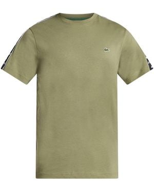 Lacoste Logo-patch T-shirt - Groen