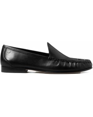 Tory Burch Ruched Loafers - Black
