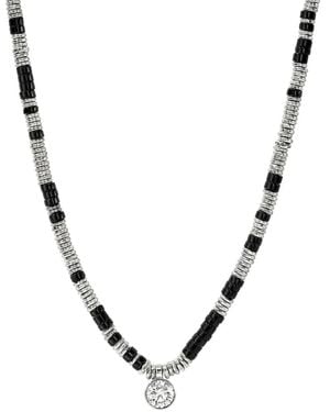 John Hardy Collar Lovestruck Heishi Con Diamantes - Metálico