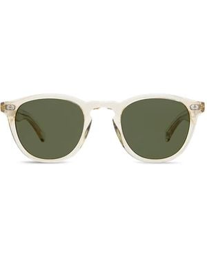 Garrett Leight Hampton X ラウンドサングラス - グリーン