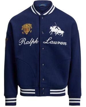 Polo Ralph Lauren Giacca Double Pony - Blu