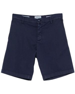 Jacob Cohen Logo-Patch Shorts - Blue