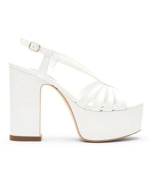 Casadei Sandales Elsa À Plateforme - White