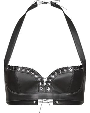 Ludovic de Saint Sernin Robin Oberteil Mit Ösen - Schwarz