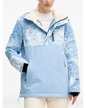 Rip Curl Giacca Da Sci Anti-Series Con Stampa - Blu