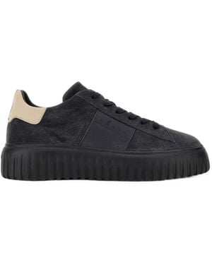 Hogan Sneakers Mit H-Streifen - Blau