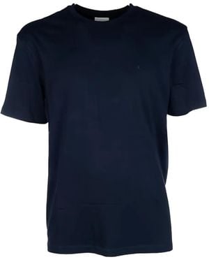 Calvin Klein T-Shirt mit Logo-Stickerei - Blau