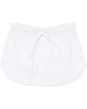 Kiki de Montparnasse Simone Mini Skirt - White