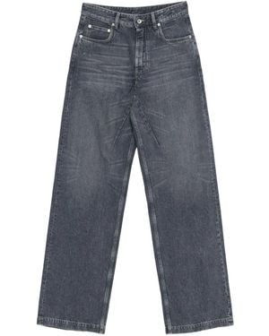 Rick Owens Vaqueros Geth lavados - Azul