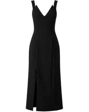 Liviana Conti Diamond Dress - Black