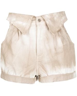 Stella McCartney Shorts Beige - White