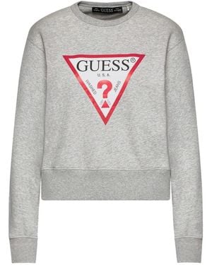 Guess Original Graphic-Print Sweatshirt - Grey