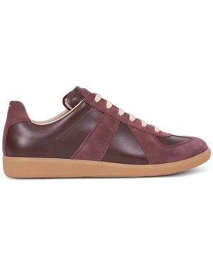 Maison Margiela Replica Soft Panelled Trainers - Purple
