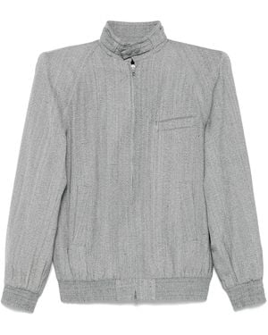 Phoebe Philo Jack Met Hoge Hals - Grijs