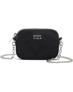 Bimba Y Lola Chain-Strap Coin Purse - Black