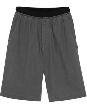 MM6 by Maison Margiela Elasticated Shorts - Grey
