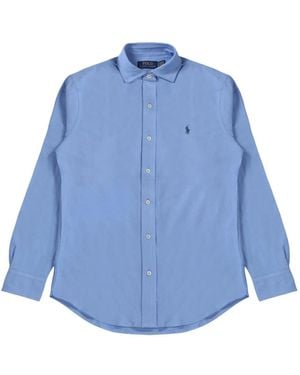 Polo Ralph Lauren Polo Pony-embroidered Shirt - ブルー