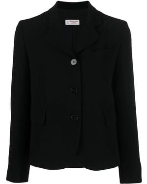 Alberto Biani Single-Breasted Blazer - Black