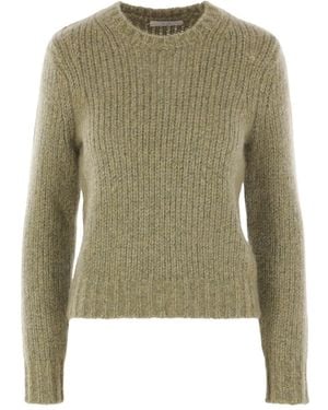 Co. Ribbed Cashmere Jumper - Green