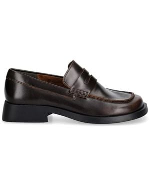 Camper Donna Loafer Aus Leder - Schwarz