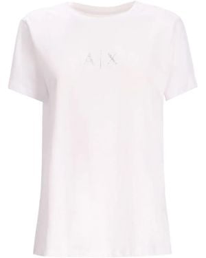 ARMANI EXCHANGE ロゴ Tシャツ - ホワイト