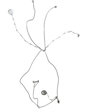 Ann Demeulemeester Yula Necklace - White