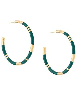 Aurelie Bidermann Positano Hoops - Metallic