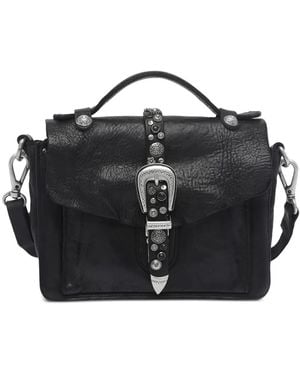 Campomaggi Borsa Tote Porzia Con Decorazione - Nero