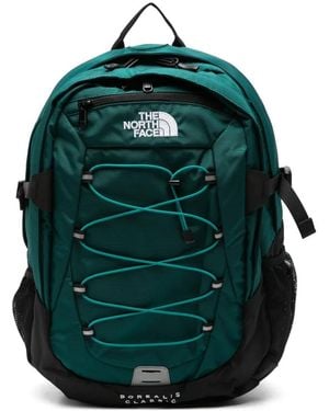 The North Face Mochila Borealis Classic Con Logo Bordado - Verde