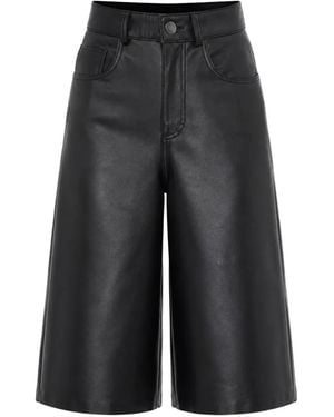 Haikure Pantalones De Piel Artificial - Gris