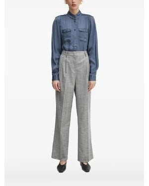 Bruuns Bazaar Alderbbshauna Shirt - Blue