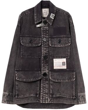 Maison Mihara Yasuhiro Amateur Sewn シャツ - ブラック