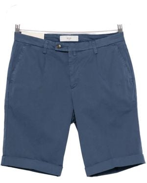 Briglia 1949 Turn-Up Hem Shorts - Blue