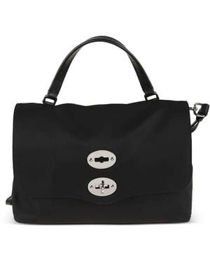 Zanellato Tokyo Twist-Lock Tote Bag - Black