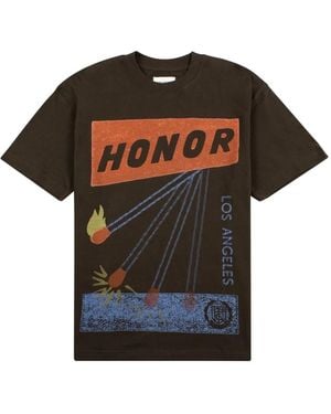 Honor The Gift Match Box T-Shirt - Black