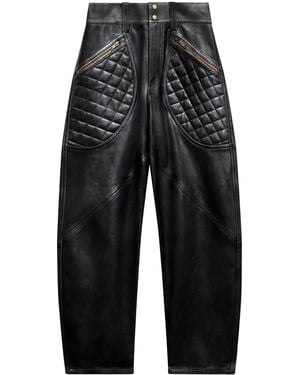 Isabel Marant Catarina Tapered Trousers - Black