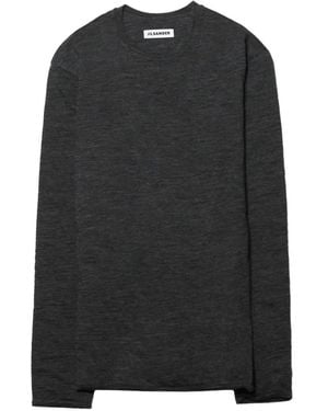 Jil Sander Long-Sleeve T-Shirt - Black