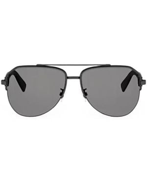 BVLGARI Pilot-Frame Sunglasses - Grey