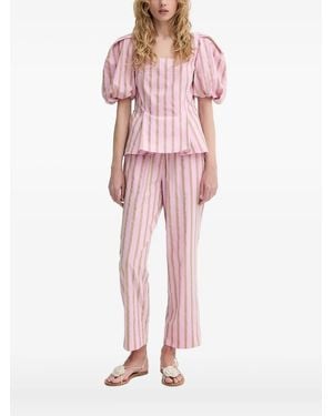 Stine Goya Top de manga balloon - Rosa