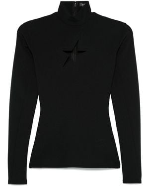 Mugler Star Top - Black