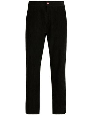 Kiton Hose Aus Cord - Schwarz